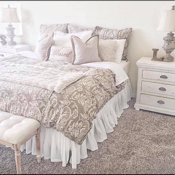 Pottery Barn Bedding Alessandra King Duvetshams Poshmark